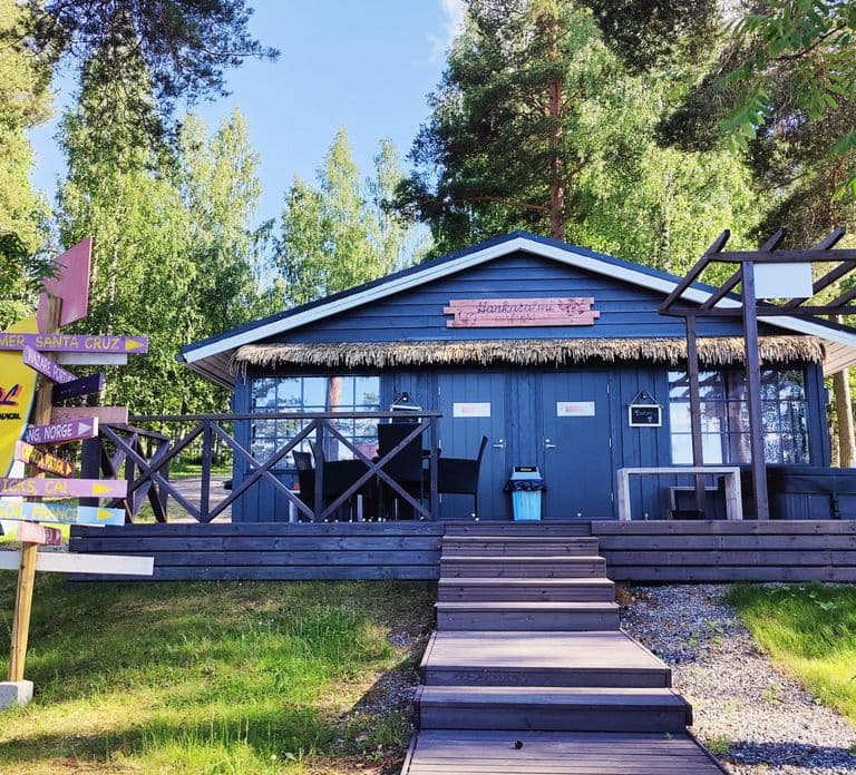 Jyvaskyla: Sauna relajante en la Laguna Beach de Lakeland