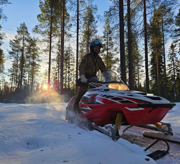 Kemi-Tornio : Safari en motoneige