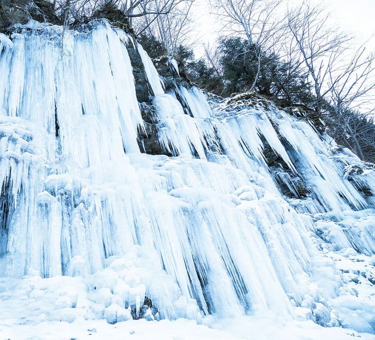Lapland: Tour naar de bevroren watervallen van Korouoma