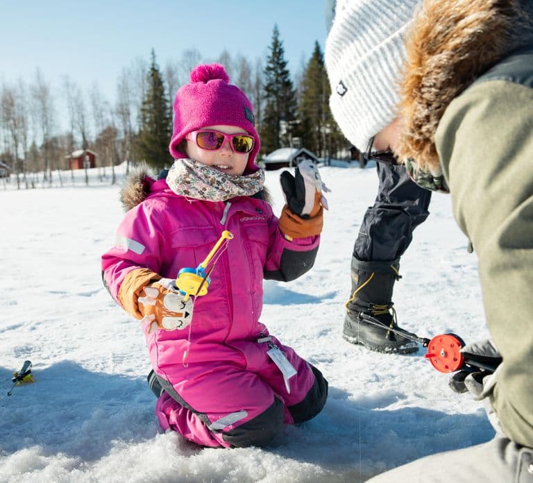 Levi: Arctic Ice-Fishing Experience