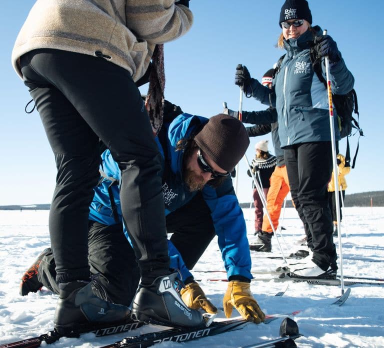 Levi: Cross-Country Skiing Tour for Beginners