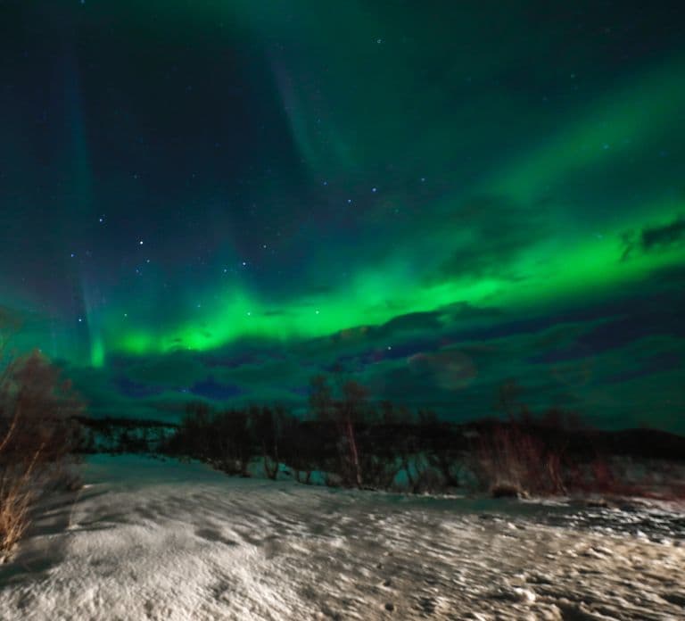 Levi: Northern Lights Tour by Minivan