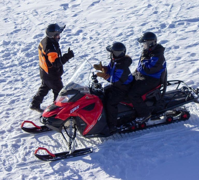 Levi: Snowmobile Safari to the Levi Nature