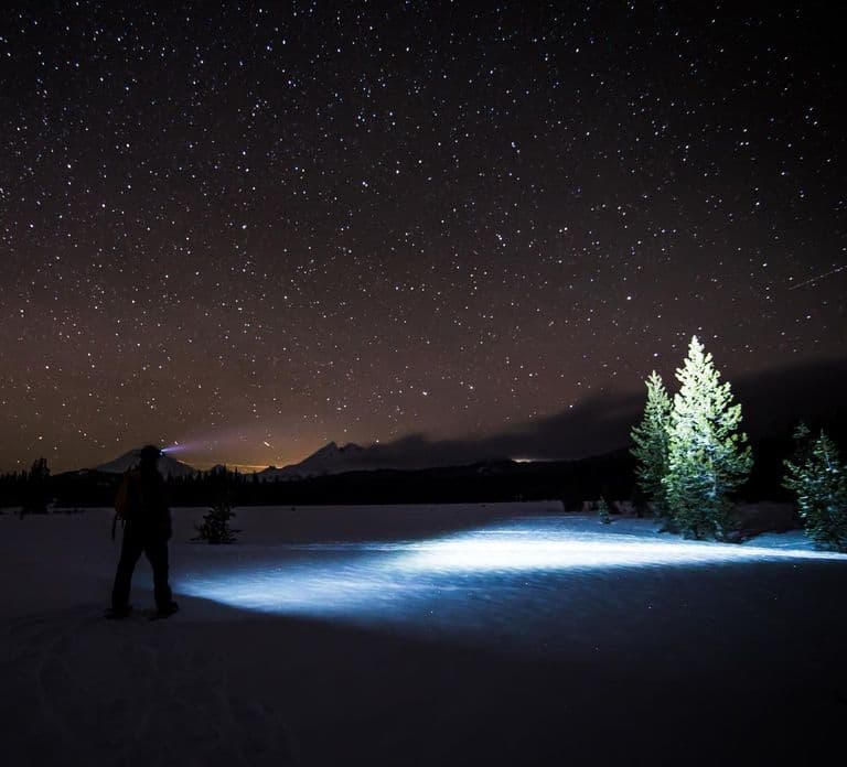 Night Snowshoeing Lapland Experience