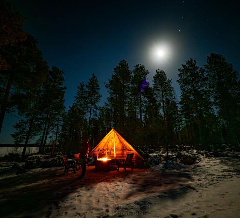 Oulu : Excursion guidée à la chasse aux aurores boréales à Oulu et sites naturels