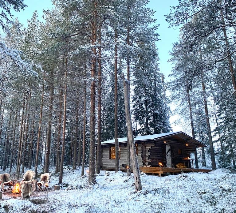 Ranua: Sauna privado en tu propio lago salvaje