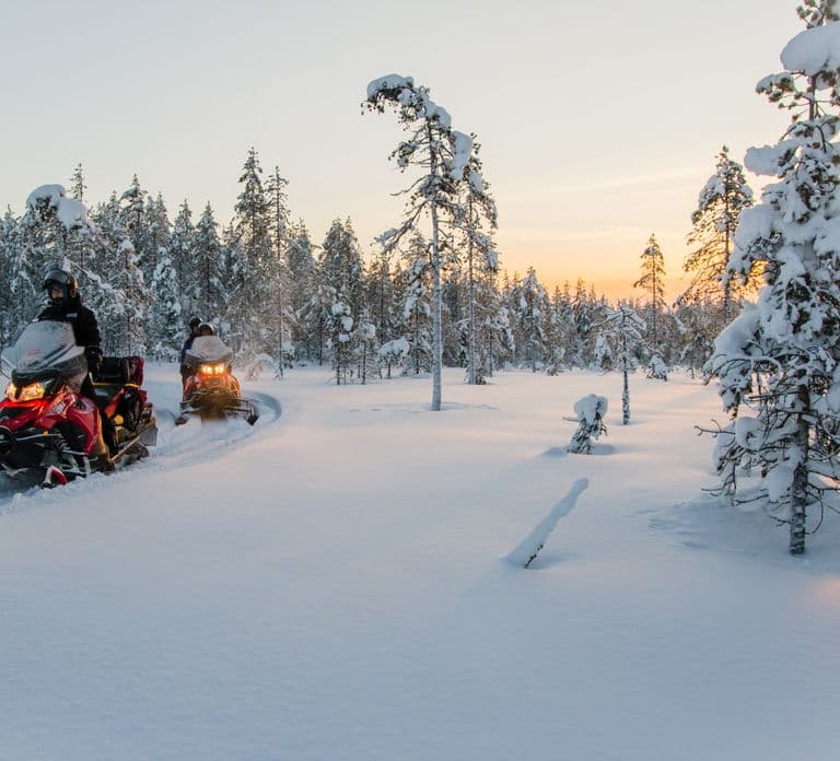 Rovaniemi: 2-Hour Snowmobiling Experience