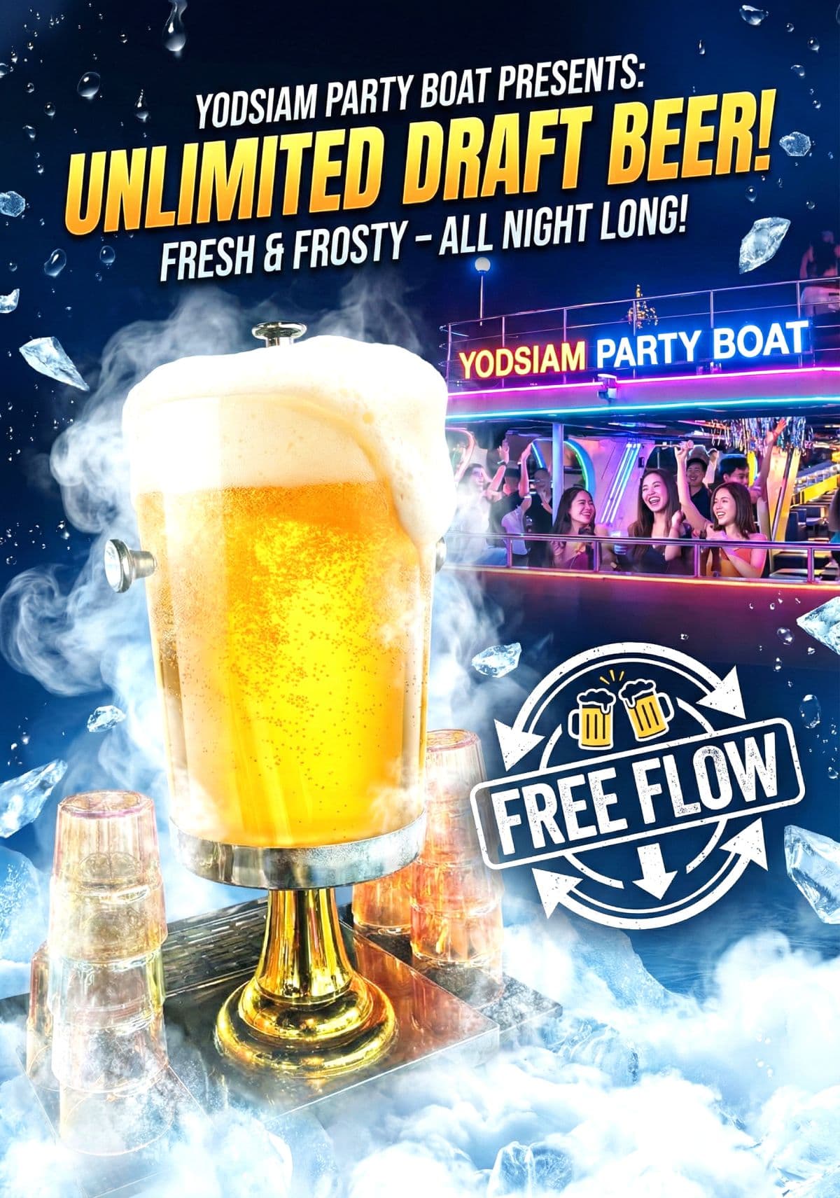 Yodsiam Party Boat a Bangkok