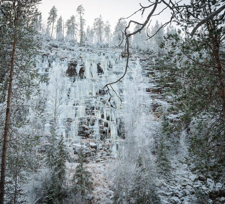 Rovaniemi: Frozen Waterfalls in Korouoma Canyon with Guide