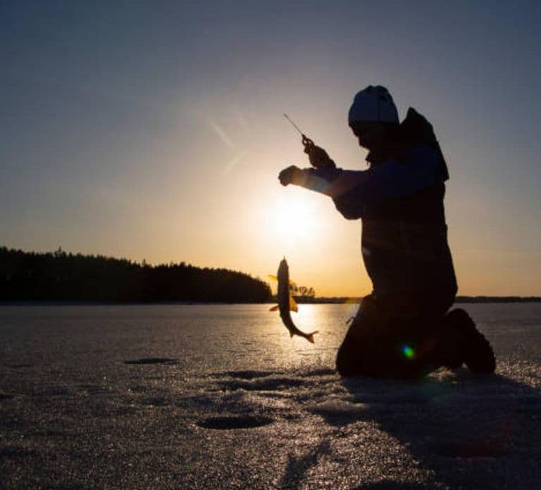 Rovaniemi: Aventura de pesca en hielo