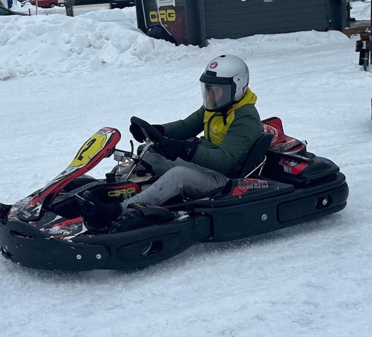 Rovaniemi: Ice Karting Experience