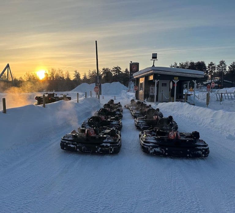 Rovaniemi: Ice Karting Experience