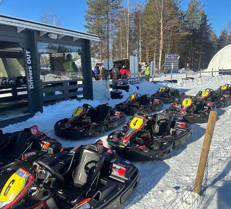 Rovaniemi: Ice Karting Experience