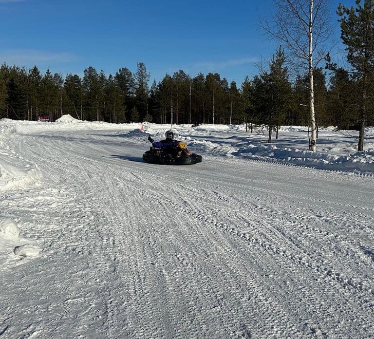 Rovaniemi: Ice Karting Experience