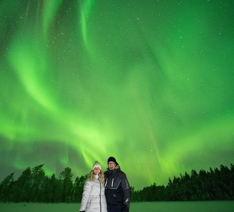 Rovaniemi: Gwarantowana wycieczka śladami zorzy polarnej + zdjęcia