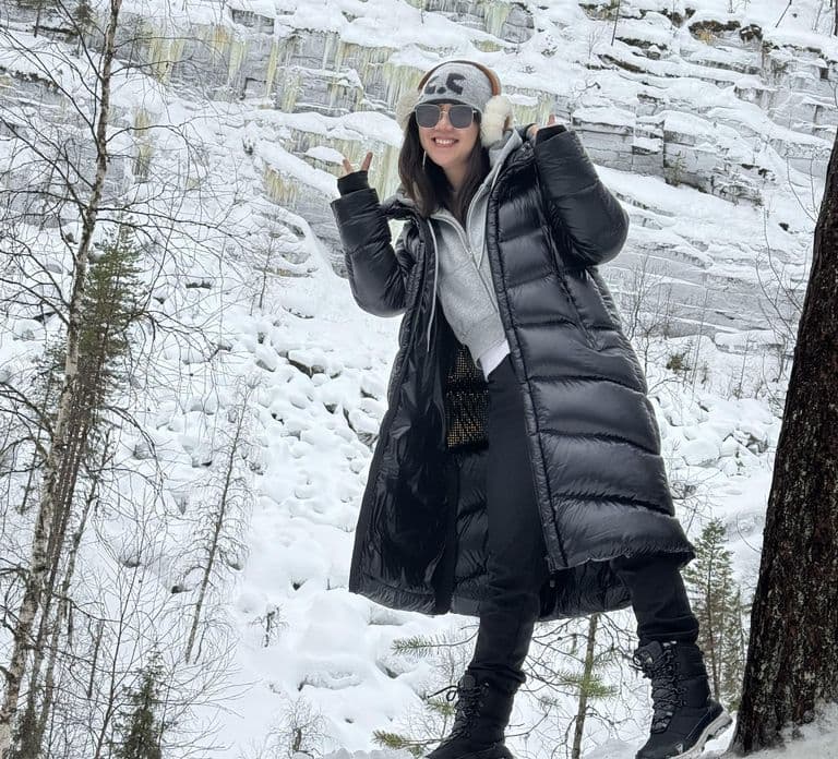 Rovaniemi: Korouoma Canyon Frozen Waterfalls Guided Hike
