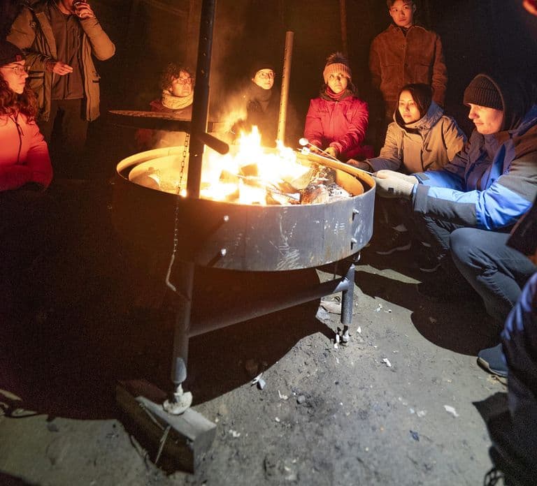 Rovaniemi: Wycieczka na zorzę polarną w Laponii z grillem