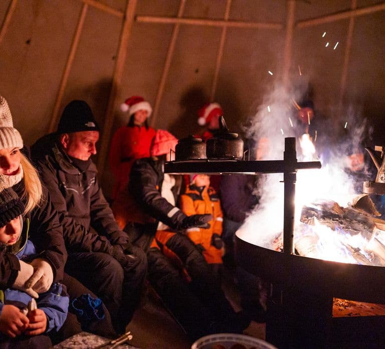 Rovaniemi: Magisches Erlebnis mit dem Weihnachtsmann & Nordlichtern