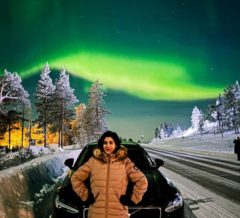 Rovaniemi: Wycieczka na zorzę polarną – gwarancja zobaczenia zjawiska