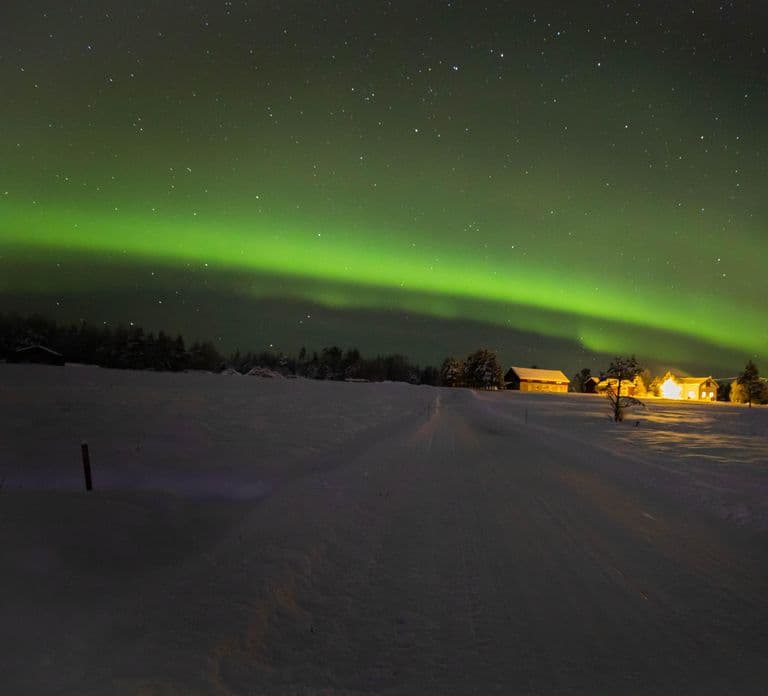 Rovaniemi: Northern Lights Tour with Chinese Guide