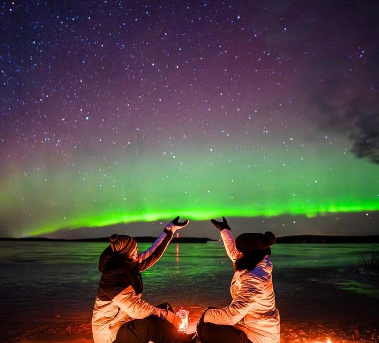 Rovaniemi: Tour Privado de Aurora Boreal em Van VIP