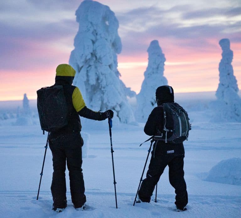 Rovaniemi: Private Snowshoeing and Ice Fishing Tour