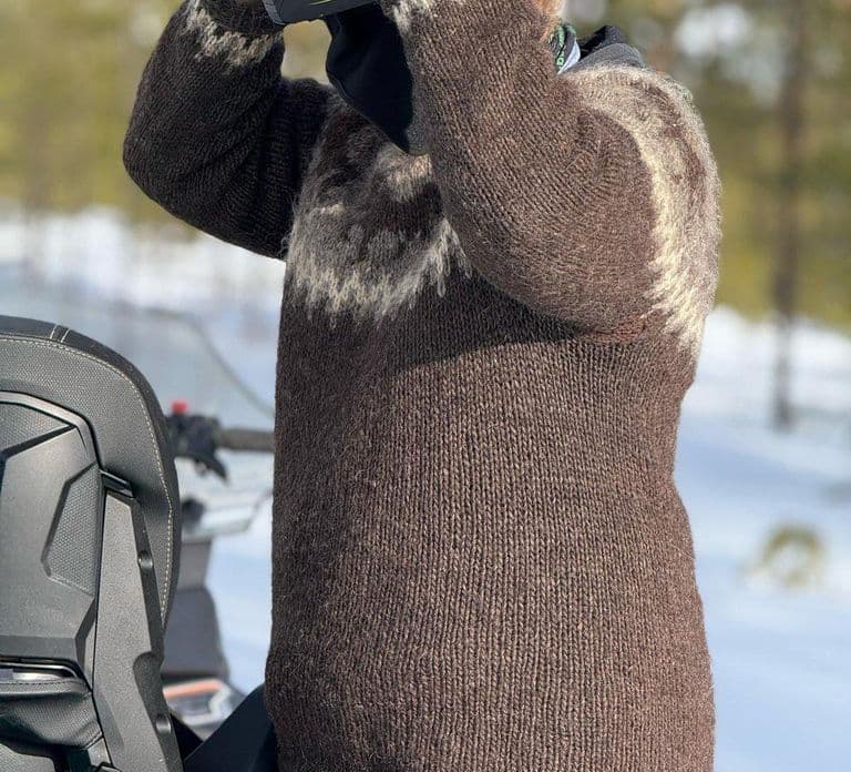 Rovaniemi: Przejażdżka saniami za skuterem śnieżnym z kawą przy ognisku
