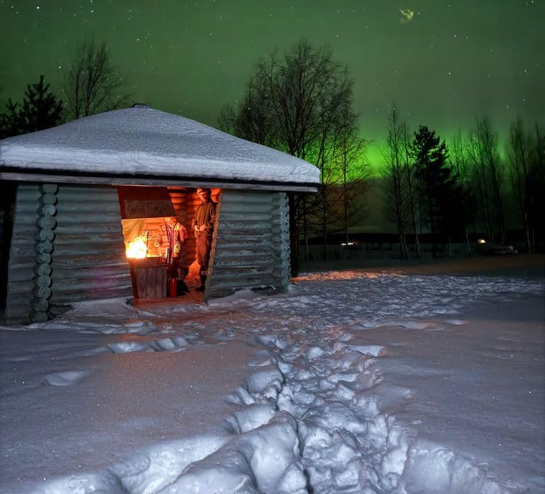 Rovaniemi: Cacería de auroras boreales en la naturaleza salvaje de Laponia