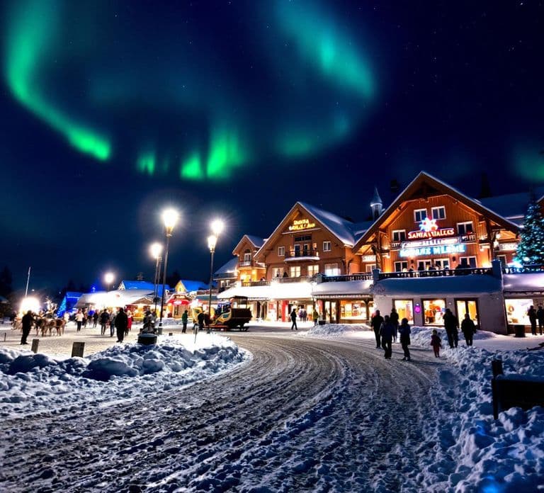 Rovaniemi: Tour guidato del Santa Claus Village con regalo di Babbo Natale