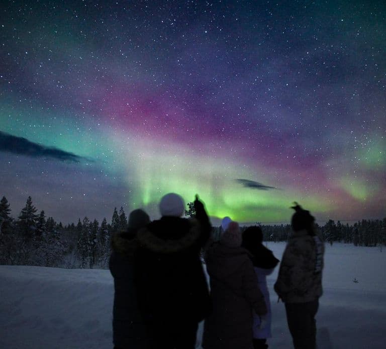 Saariselkä,Kakslauttanen: Aurora Hunting & Photography Tour.
