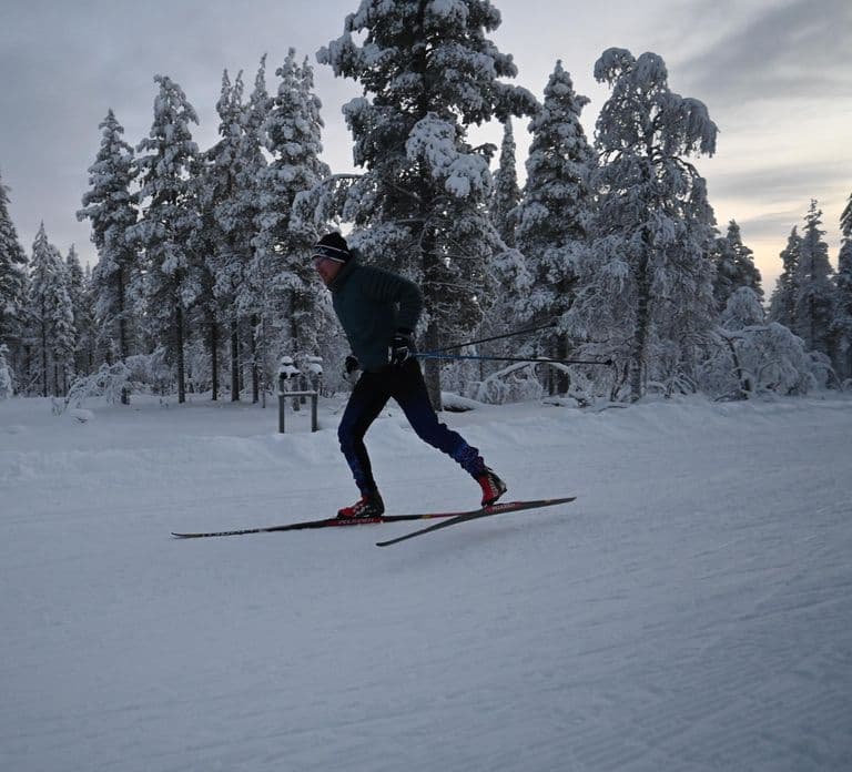 Saariselkä: Cross-Country Ski Lesson