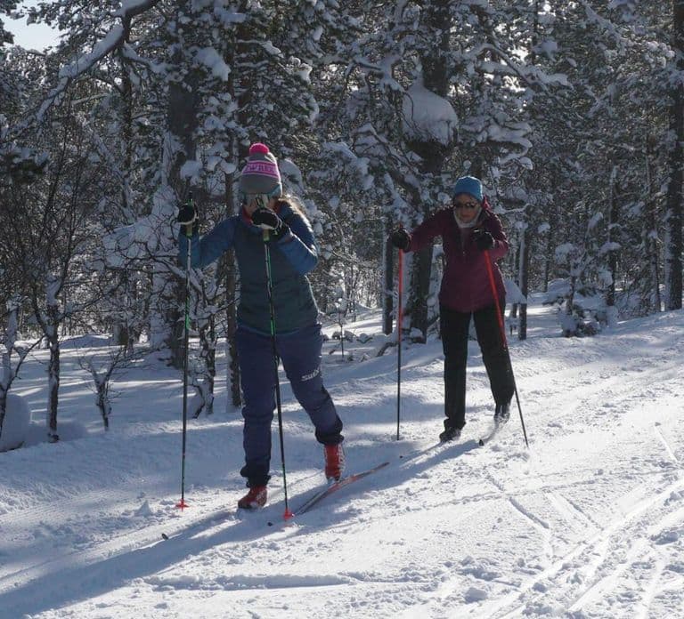 Saariselkä: Cross-Country Ski Lesson