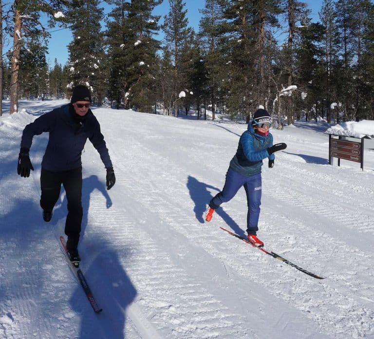 Saariselkä: Cross-Country Ski Lesson