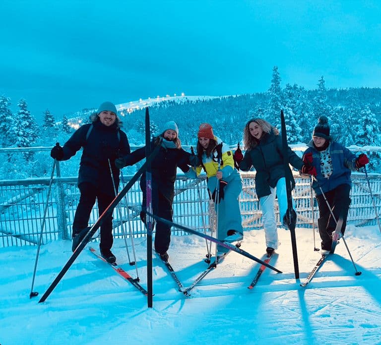 Saariselkä: Esqui cross-country para iniciantes