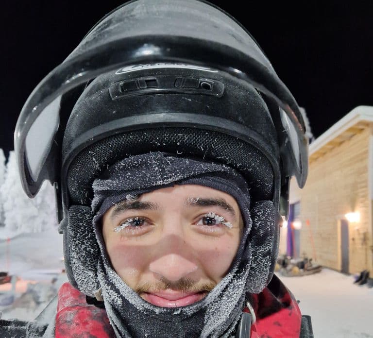 Saariselkä: Ice Karting Experience