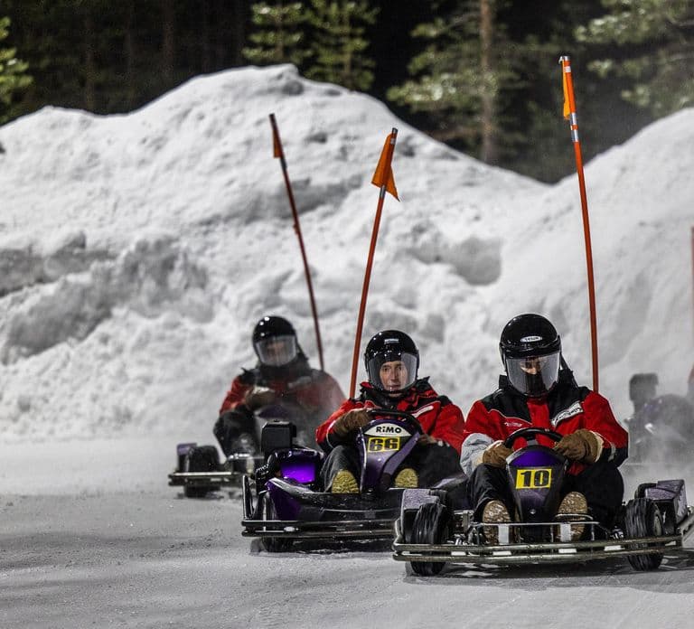 Saariselkä: Ice Karting Experience