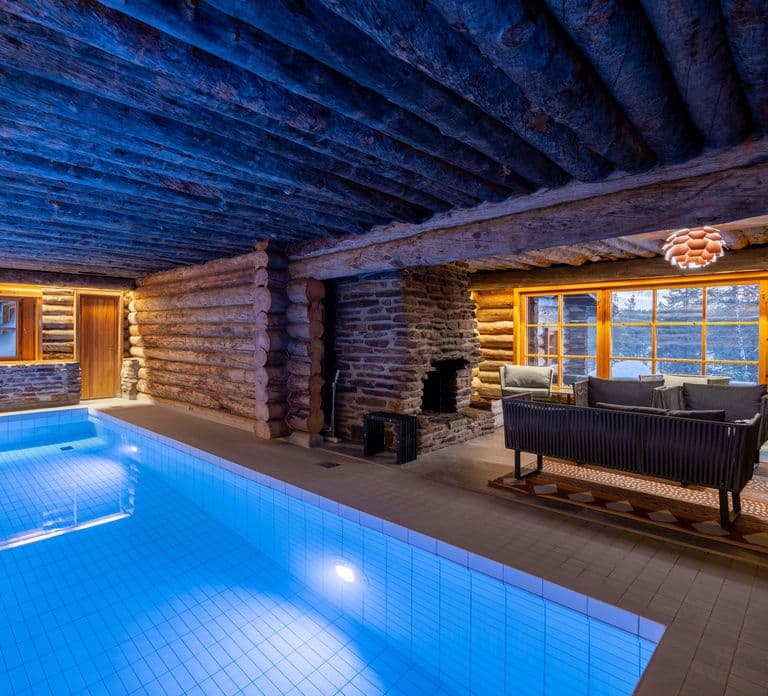 Saariselkä: Kuukkeli Saunaworld (Rooksauna)