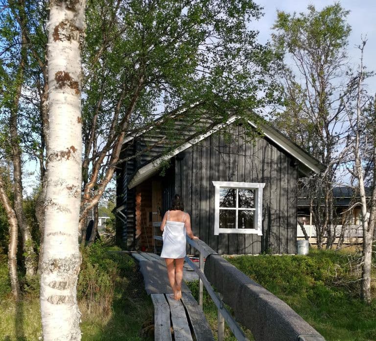 Saariselkä: Experiência de Sauna no Rio em Muotka