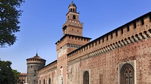 Milan Cathedral + Sforza Castle + Monument to Leonardo da Vinci + Casa Milan + Arco della Pace 일일 투어