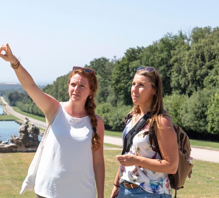 Tour per piccoli gruppi alla Reggia di Caserta e Giardini con navetta