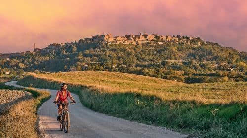 Z Rzymu: Wycieczka do Toskanii i Montepulciano z winem i lunchem
