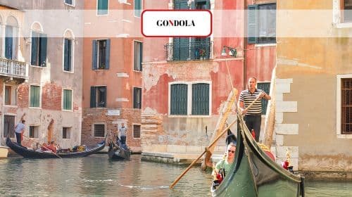 Grand Canal Gondola Experience met live commentaar dagtochten