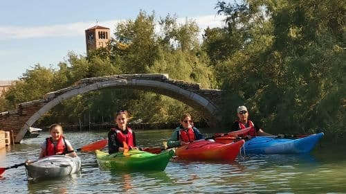 kajaktocht Venetië, Verken de lagune en geheime eilanden per kajak Dagtours