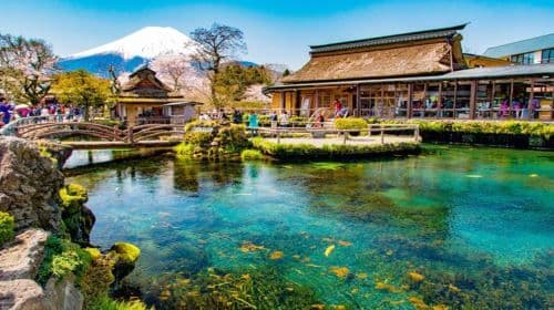 Excursión de 1 día al follaje otoñal de los Cinco Lagos de Fuji: Lago Kawaguchi, Lago Yamanaka, Lawson, Hikawa Clock Shop