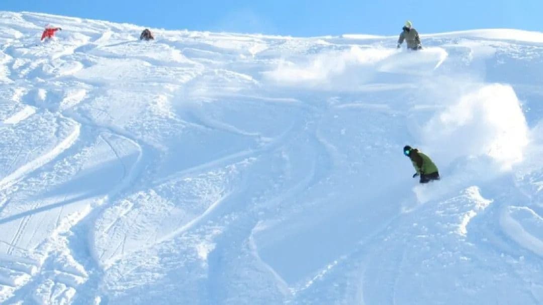 1-tägige Kansai-Skitour: Pulverschnee-Erlebnis im Oiuchi Ski Resort mit Hin- und Rückfahrt ab Osaka