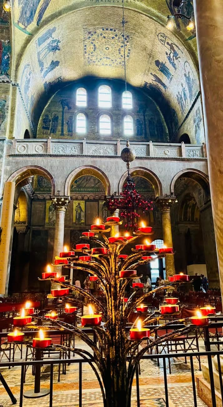 Veneza: Basílica de São Marcos, Terraço e Entrada para a Pala d’Oro