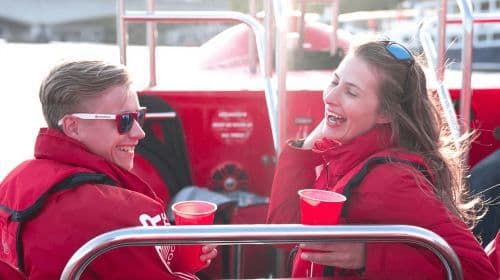 London: River Thames Sunset Speedboat Experience with Drink Day Tours