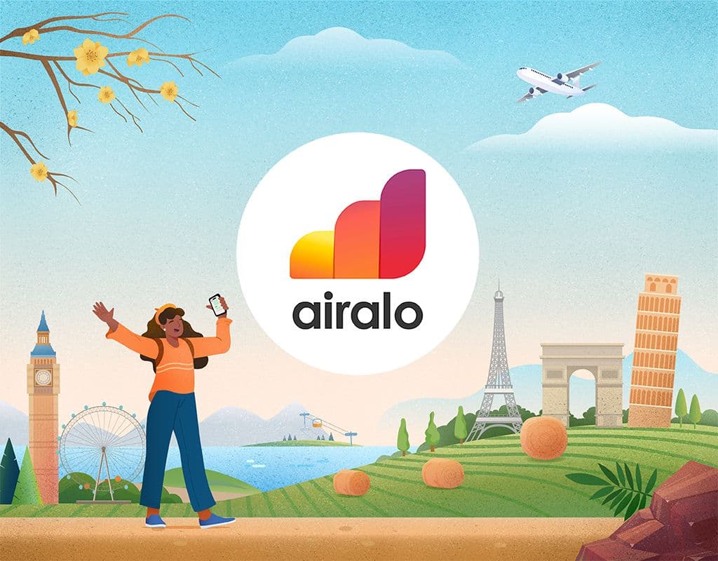 Paquete de e-SIM Airalo Europa