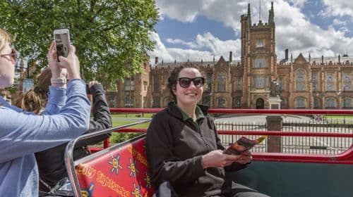 Tour di Belfast in autobus scoperto a due piani hop-on hop-off