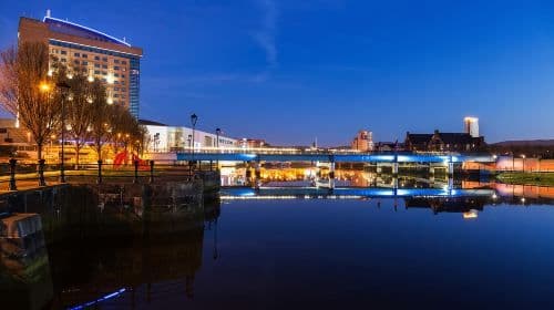 Belfast: Guided Nighttime Hydrobike Tour on the River Lagan Day Tours